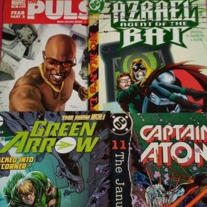 Lot of Comics The Pulse, Green Arrow, Capt Atom